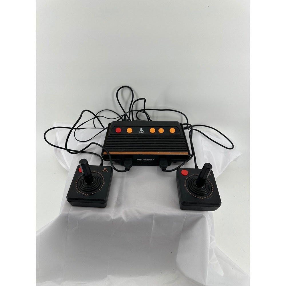 Atari Flashback Classic Game Console with 2 Joysticks and Power Adapter H10608